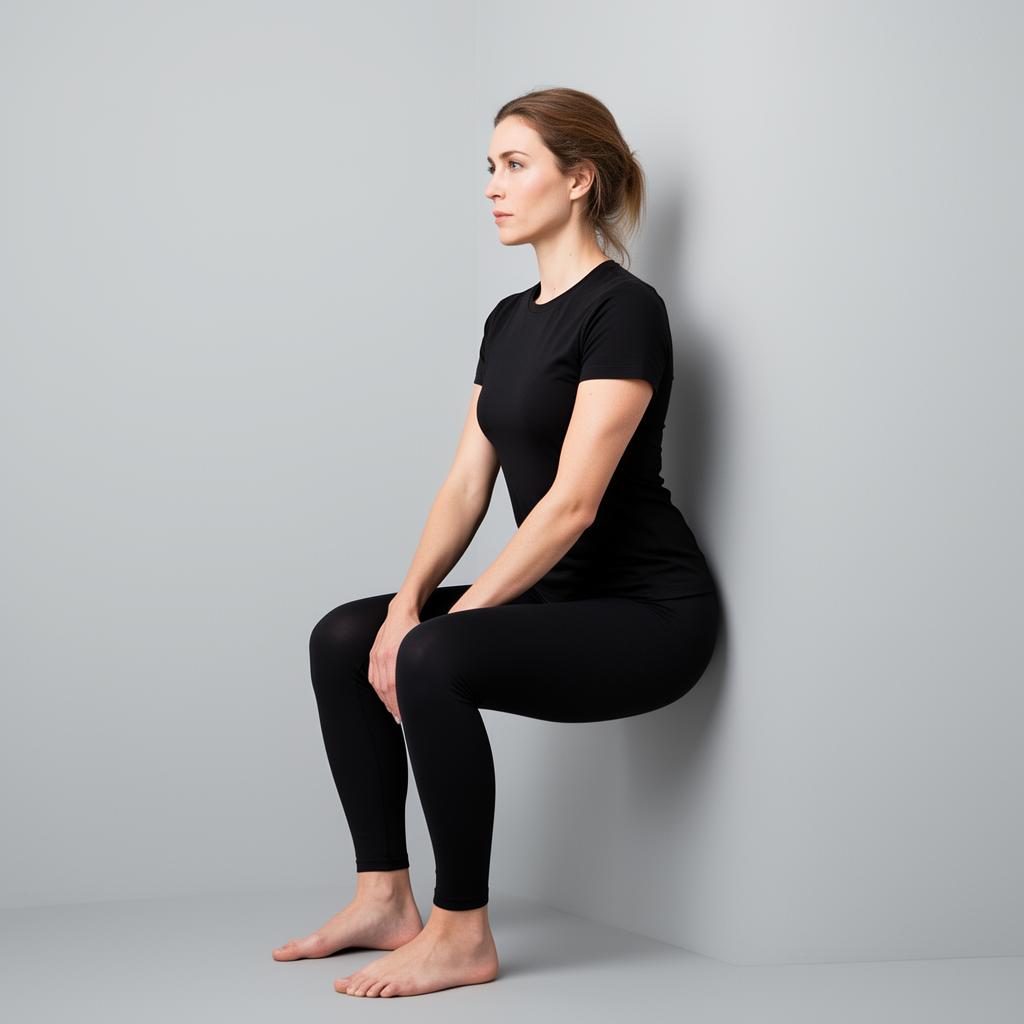 Wall squat